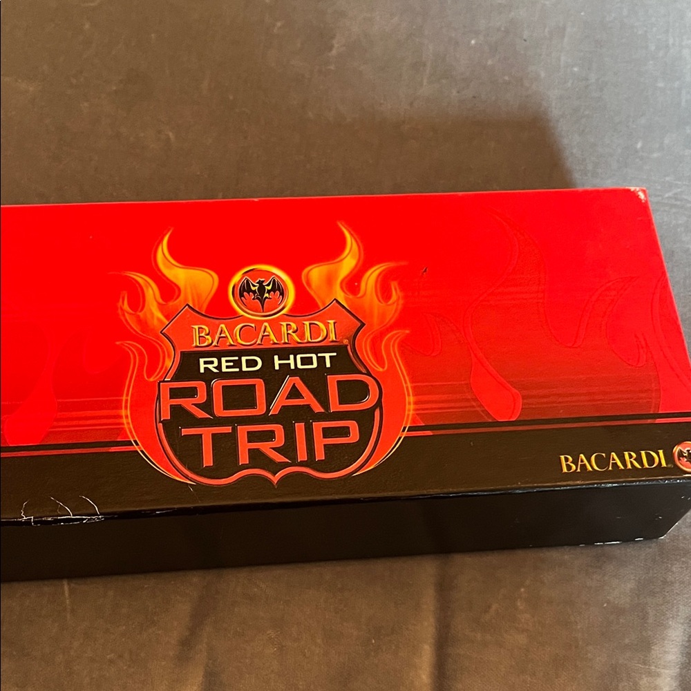 Bacardi Red Hot Road Trip Card Game